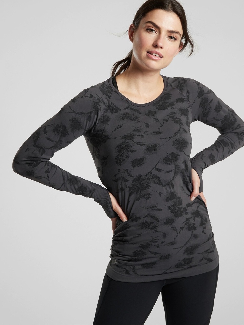 Athleta Speedlight City Bloom Top
